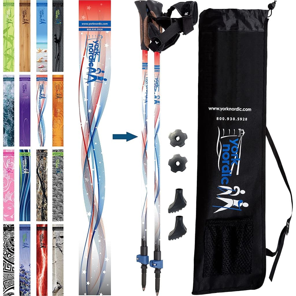 Official Nordic Walking Poles | Heights up to 6’2”