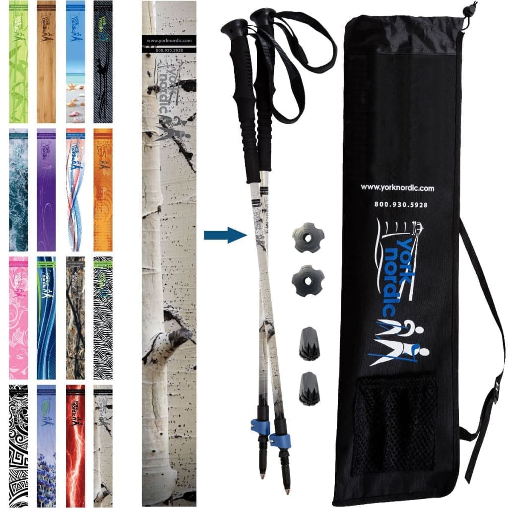 Official Casual Trek Hiking & Walking Poles | Heights Up To 6’2”