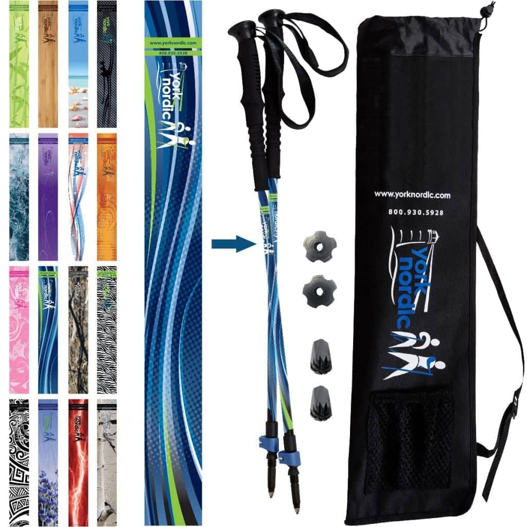 Official Casual Trek Hiking & Walking Poles | Heights Up To 6’2”