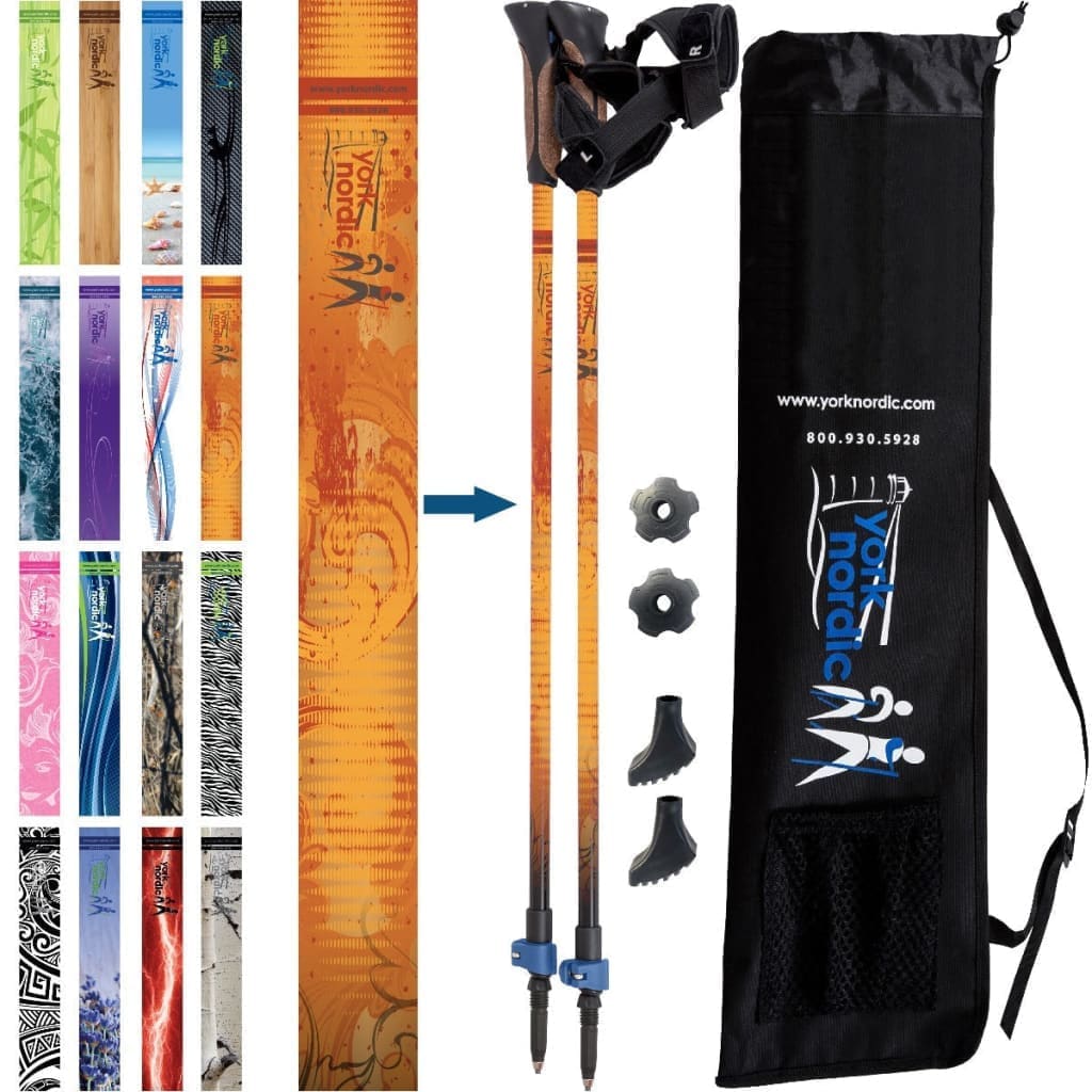Official Casual Trek Hiking & Walking Poles | Heights Up To 6’2”