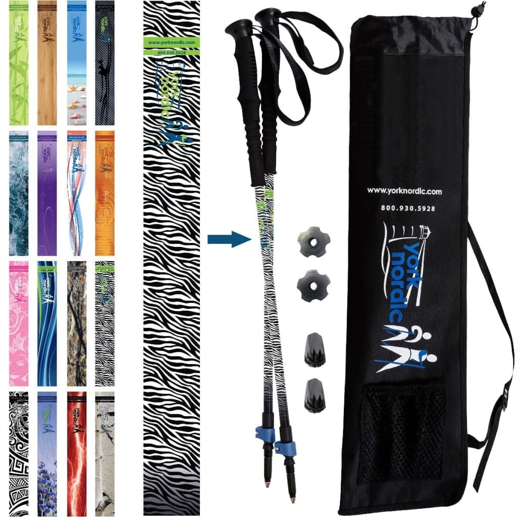 Official Casual Trek Hiking & Walking Poles | Heights Up To 6’2”