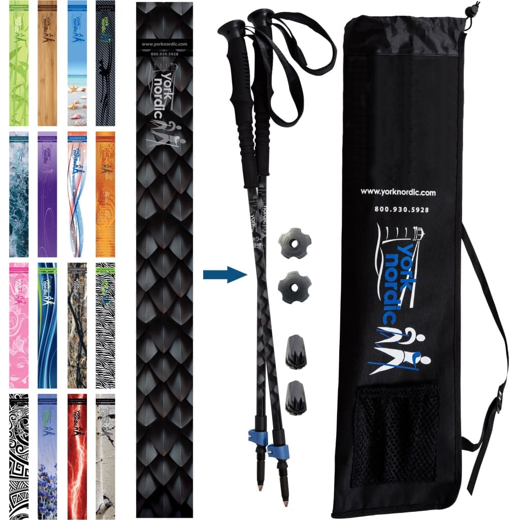 Official Casual Trek Hiking & Walking Poles | Heights Up To 6’2”