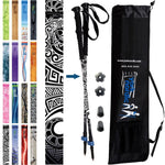 Official Casual Trek Hiking & Walking Poles | Heights Up To 6’2”