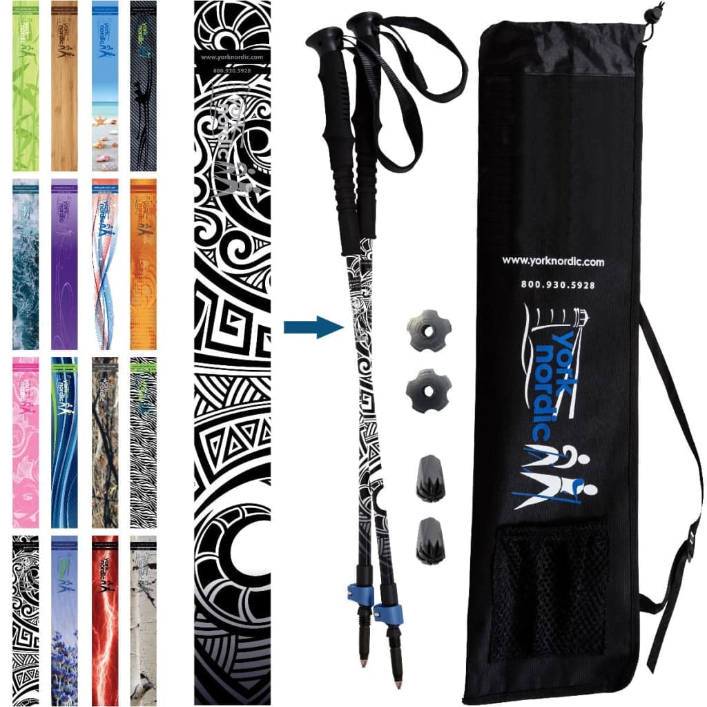 Official Casual Trek Hiking & Walking Poles | Heights Up To 6’2”