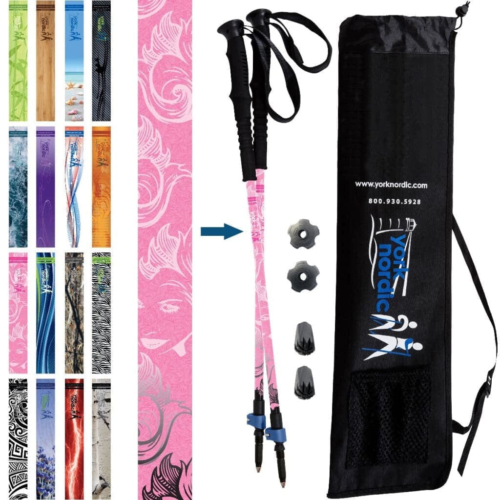 Official Casual Trek Hiking & Walking Poles | Heights Up To 6’2”