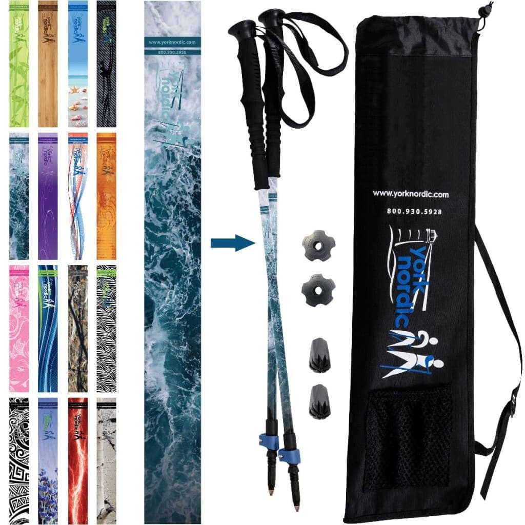 Official Casual Trek Hiking & Walking Poles | Heights Up To 6’2”