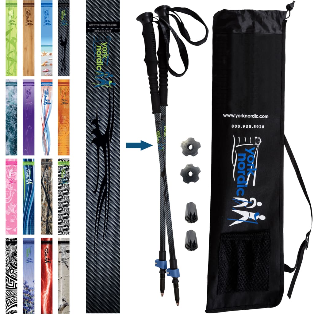 Official Casual Trek Hiking & Walking Poles | Heights Up To 6’2”