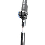 Motivator Swift Connect Travel Poles for Balance and Rehab - Patented Stability Grips - Lightweight, Adjustable and Collapsible includes Detachable Feet and Travel Bag