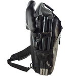Motivator Swift Connect Travel Poles for Balance and Rehab - Patented Stability Grips - Lightweight, Adjustable and Collapsible includes Detachable Feet and Travel Bag