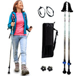 Motivator Walking Poles for Balance and Rehab | Patented Stability Grips | Lightweight, Adjustable, and Collapsible | Heights Up To 6'2"