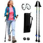 Motivator Walking Poles for Balance and Rehab | Patented Stability Grips | Lightweight, Adjustable, and Collapsible | Heights Up To 6'2"