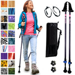 Motivator Walking Poles for Balance and Rehab | Patented Stability Grips | Lightweight, Adjustable, and Collapsible | Heights Up To 6'2"