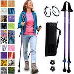 Motivator Walking Poles for Balance and Rehab | Patented Stability Grips | Lightweight, Adjustable, and Collapsible | Heights Up To 6'2"