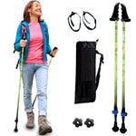 Motivator Walking Poles for Balance and Rehab | Patented Stability Grips | Lightweight, Adjustable, and Collapsible | Heights Up To 6'2"