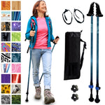 Motivator Walking Poles for Balance and Rehab | Patented Stability Grips | Lightweight, Adjustable, and Collapsible | Heights Up To 6'2"