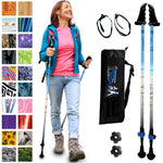Motivator Walking Poles for Balance and Rehab | Patented Stability Grips | Lightweight, Adjustable, and Collapsible | Heights Up To 6'2"
