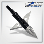 ZEUS APOLLO BROADHEADS (4-PACK) | COMES WITH BOTH 100/125 GR TIPS