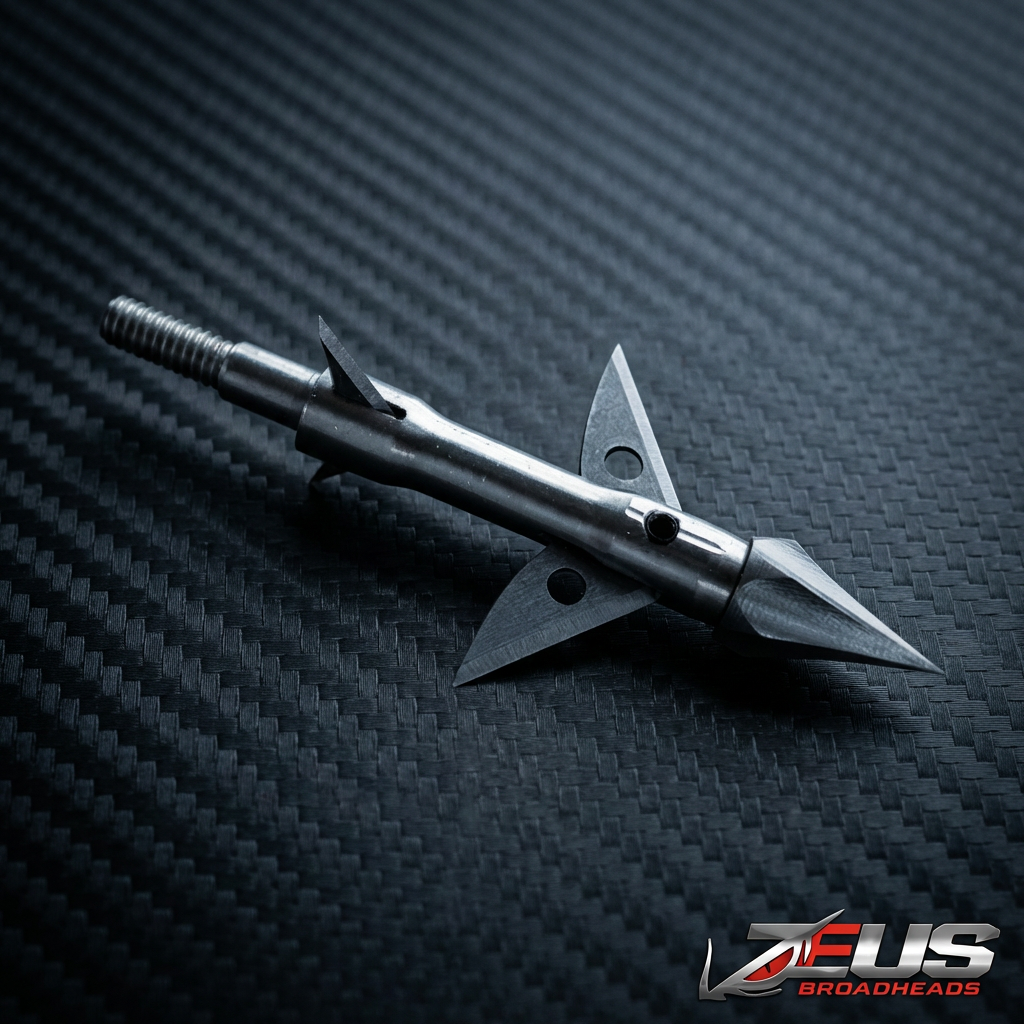 ZEUS BROADHEADS (4 PACK) | COMES WITH BOTH 100/125 GR TIPS